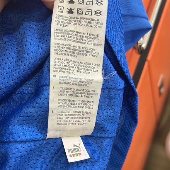 Vintage Puma Italy 2008–2010 Home Soccer Jersey | Rare Long Sleeve | Art 733870 - Picture 10 of 15